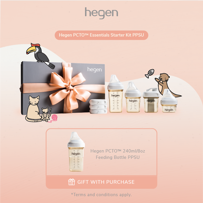 Baby Fair | Hegen PCTO™ Essentials Starter Kit PPSU + Freebies worth $33!